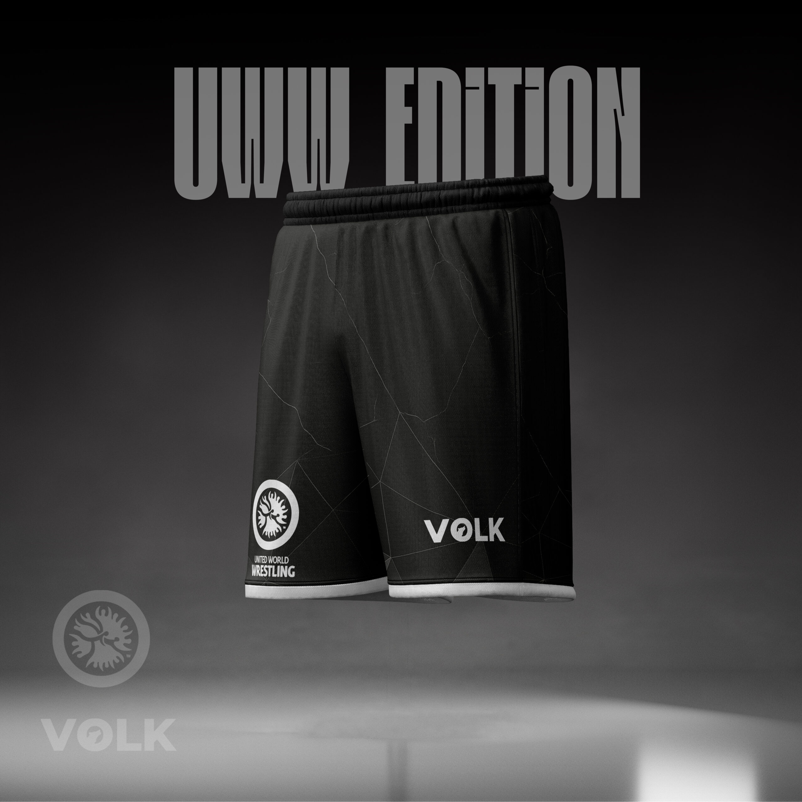VOLK - SHORT UNITED WORLD WRESTLING BLACK EDITION 1.0